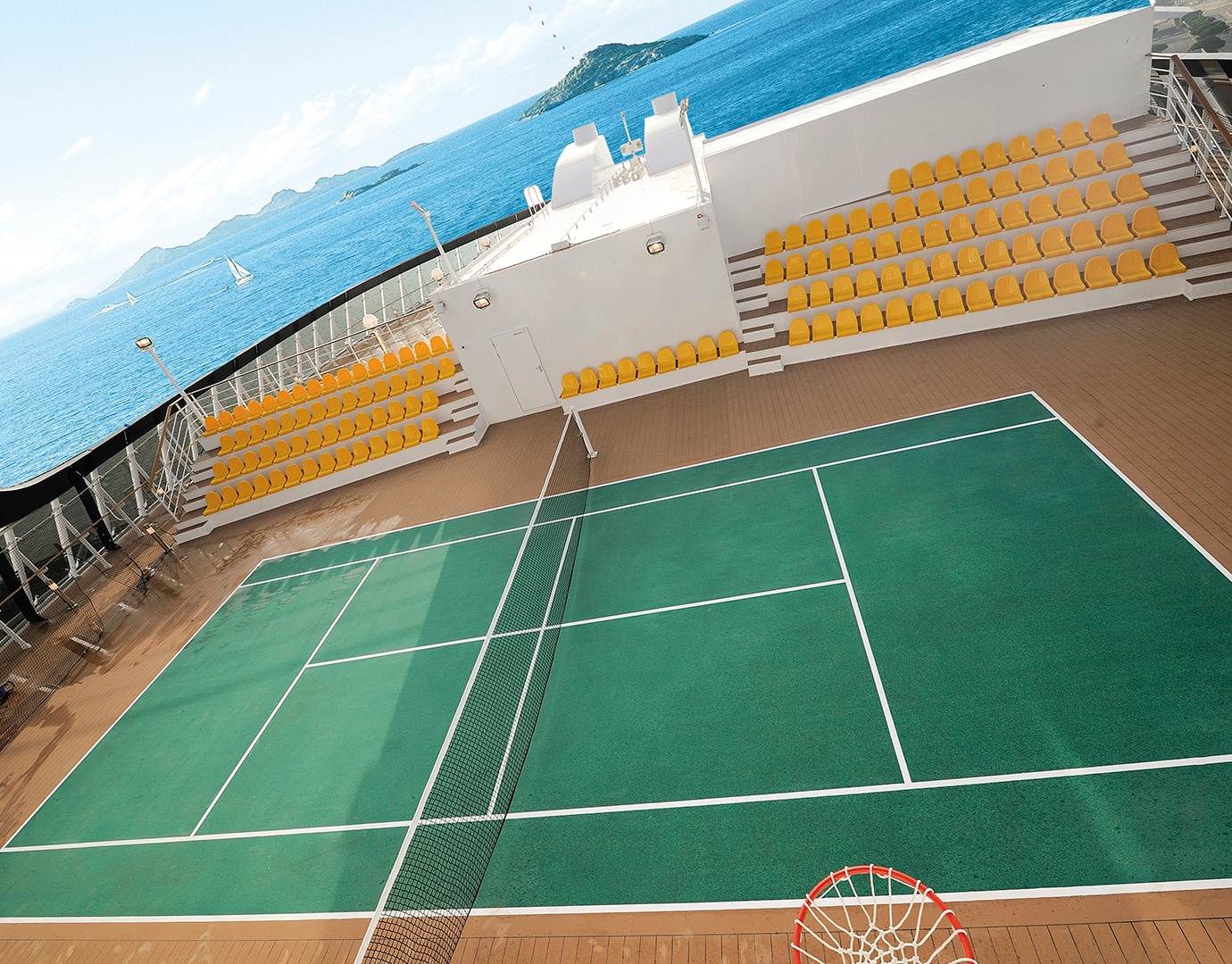Fitness, Tennis Court | MSC Cruises