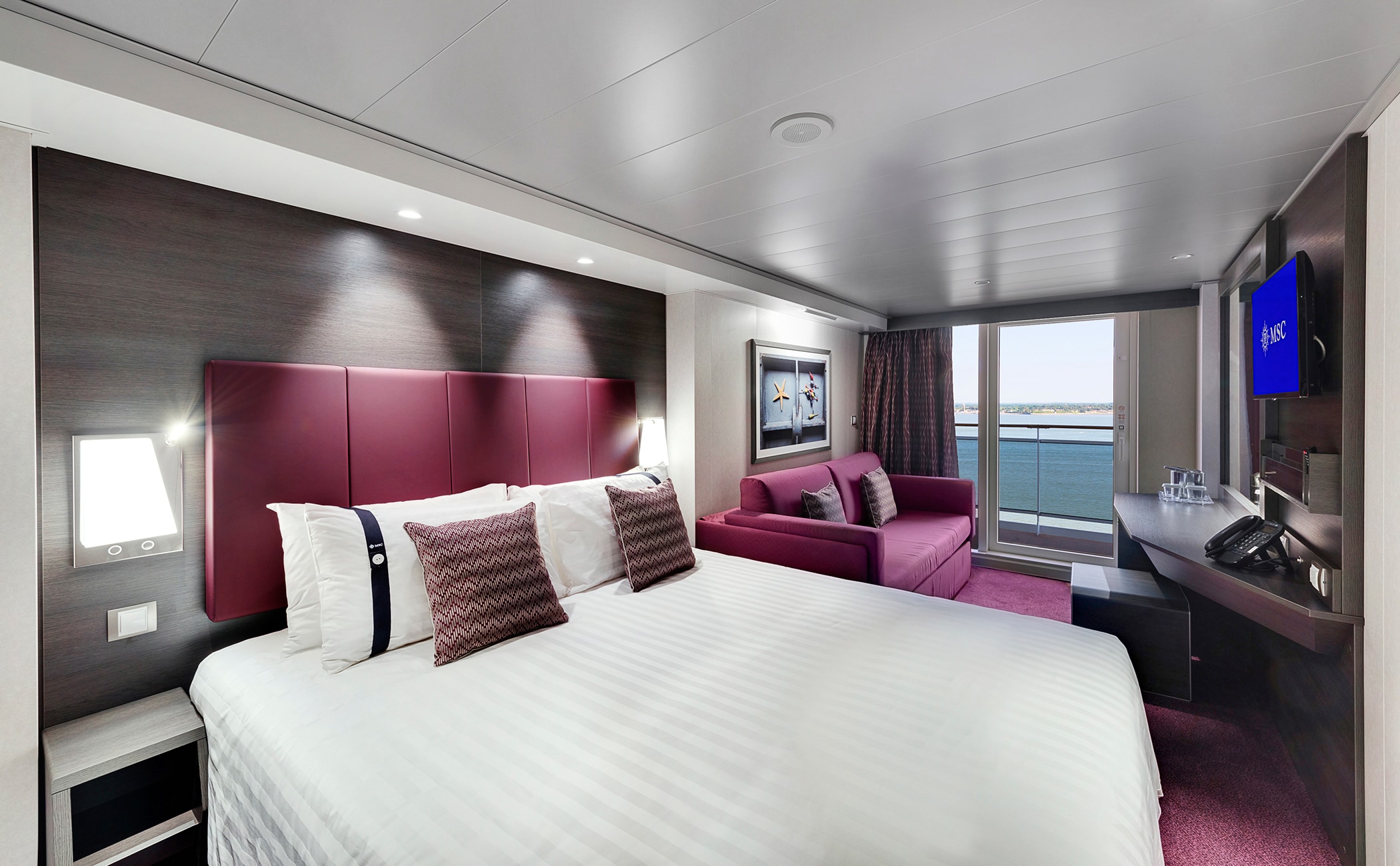 MSC Grandiosa Cabin: Balcony 01