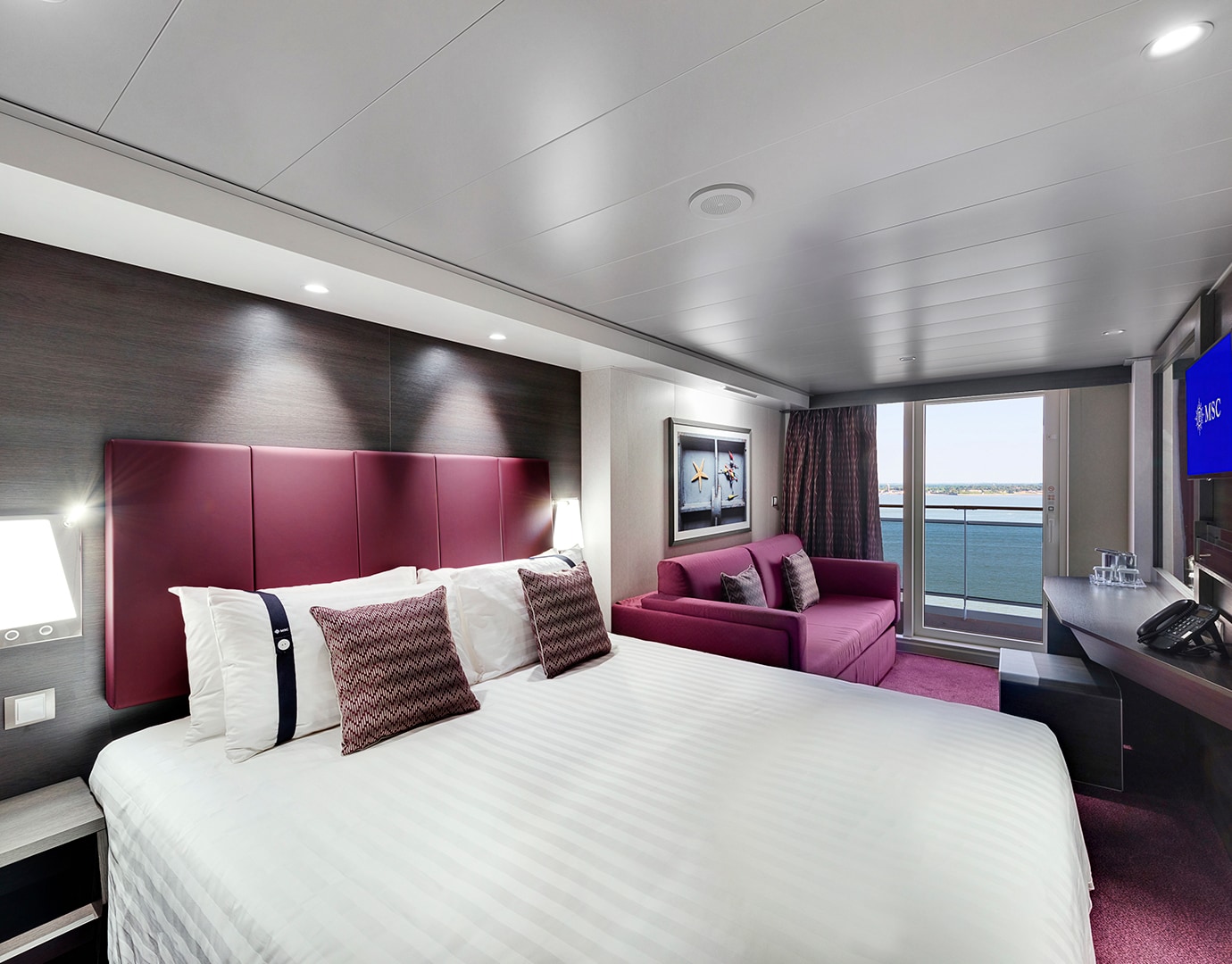 MSC Meraviglia Cabin: Balcony 01