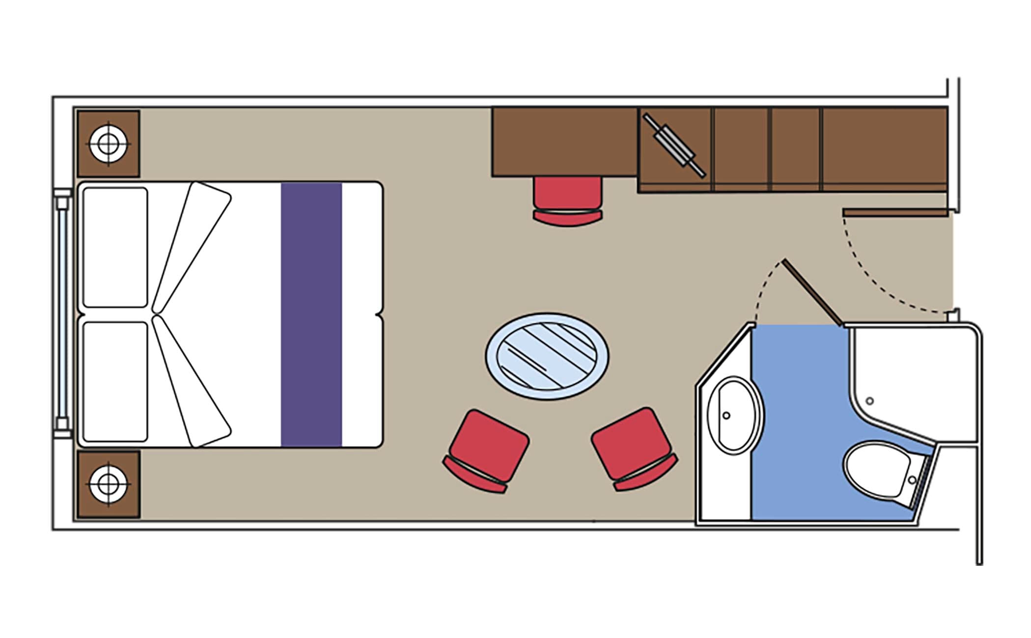 MSC Poesia Cabin: Oceanview 03 2d