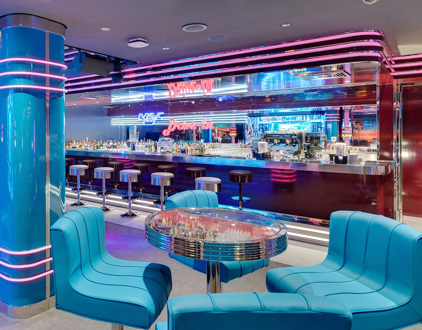 MSC Seaside Restaurant Bar Garage Club 20