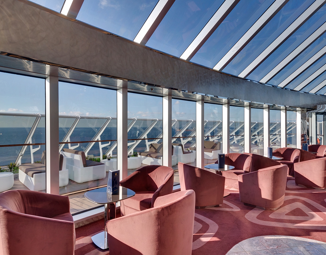 MSC Seaside Restaurant Bar Top Sail Lounge Yc 13