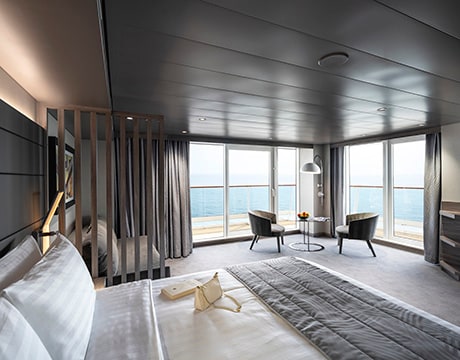 Grand Suite Aurea with Terrace, MSC World Europa | MSC Cruises 